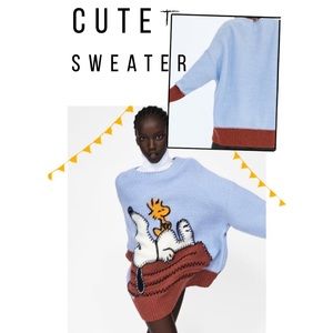 Snoopy & Woodstock Sweater